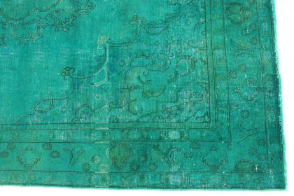 Carpetido Design Vintage-Teppich Türkis Grün in 290x280 (6 / 11)