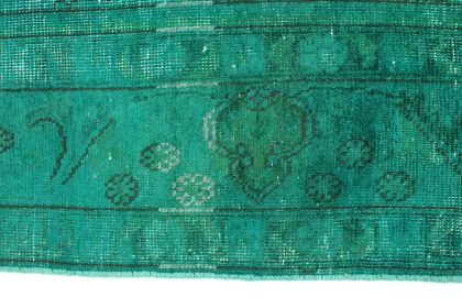 Carpetido Design Vintage-Teppich Türkis Grün in 290x280 (7 / 11)