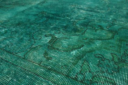 Carpetido Design Vintage-Teppich Türkis Grün in 290x280 (10 / 11)