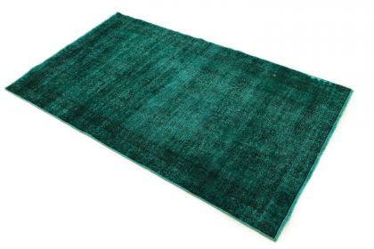 Carpetido Design Vintage Rug Turquoise Green in 190x110 (2 / 7)