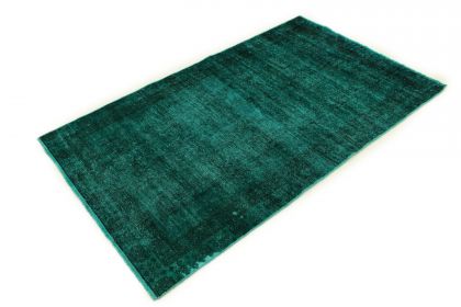 Carpetido Design Vintage Rug Turquoise Green in 190x110 (3 / 7)
