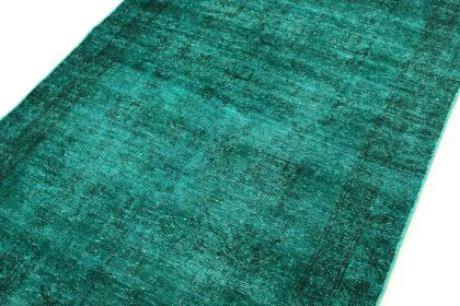 Carpetido Design Vintage Rug Turquoise Green in 190x110 (4 / 7)