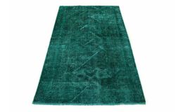 Carpetido Design Vintage Rug Turquoise Green in 200x120