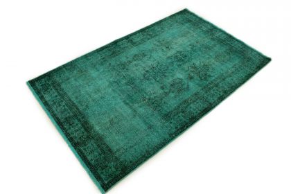 Carpetido Design Vintage-Teppich Türkis Grün in 200x120 (3 / 8)
