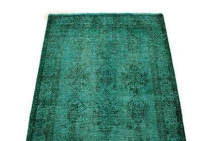 Carpetido Design Vintage-Teppich Türkis Grün in 200x120 (4 / 8)