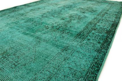 Carpetido Design Vintage-Teppich Türkis Grün in 200x120 (6 / 8)