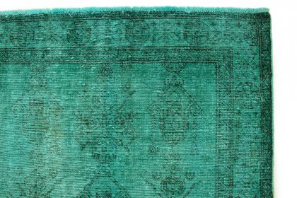 Carpetido Design Vintage-Teppich Türkis Grün in 200x120 (8 / 8)