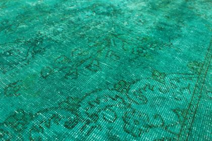 Carpetido Design Vintage-Teppich Türkis Grün in 180x120 (5 / 6)