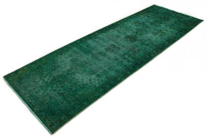 Carpetido Design Vintage-Teppich Läufer Türkis Grün in 300x100 (3 / 7)
