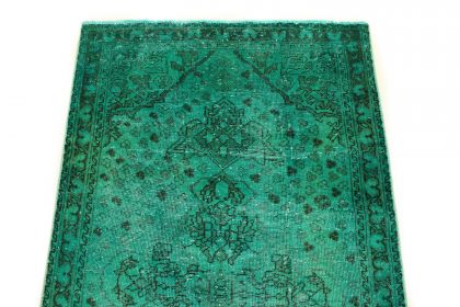 Carpetido Design Vintage-Teppich Läufer Türkis Grün in 300x100 (6 / 7)