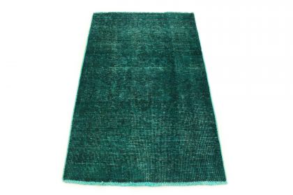 Carpetido Design Vintage-Teppich Türkis Grün in 140x90