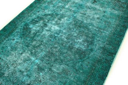Carpetido Design Vintage-Teppich Türkis Grün in 200x130 (4 / 7)