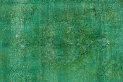 Carpetido Design Vintage-Teppich Grün in 220x150 (5 / 7)