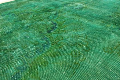 Carpetido Design Vintage-Teppich Grün in 220x150 (6 / 7)