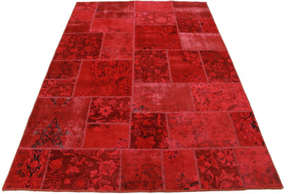 Vintage Teppich Rot in 240x160cm (1 / 4) Vintage Teppich Rot in 240x160cm (1 / 4)