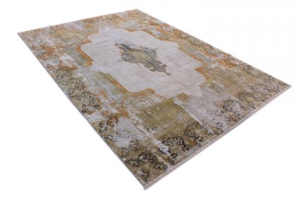 Carpetido Design Vintage-Teppich Beige Sand in 380x280 (2 / 10)