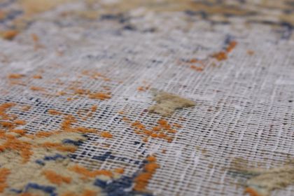 Carpetido Design Vintage-Teppich Beige Sand in 380x280 (8 / 10)