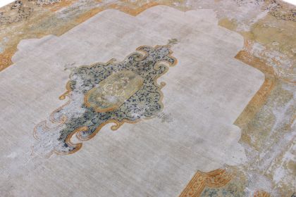 Carpetido Design Vintage-Teppich Beige Sand in 380x280 (9 / 10)