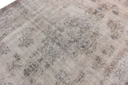 Carpetido Design Vintage-Teppich Beige Sand in 360x270 (4 / 8)