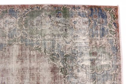 Carpetido Design Vintage Rug Beige Sand in 400x310 (5 / 9)