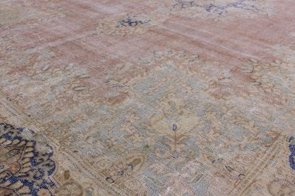 Carpetido Design Vintage-Teppich Beige Sand Blau in 420x280 (9 / 13)