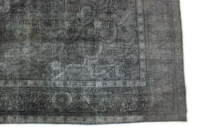 Carpetido Design Vintage-Teppich Grau Schwarz in 390x300 (6 / 8)