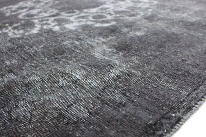 Carpetido Design Vintage-Teppich Grau Schwarz in 260x160 (7 / 7)