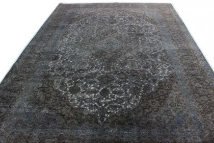 Carpetido Design Vintage-Teppich Grau Schwarz in 390x280 (10 / 11)