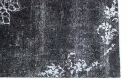 Carpetido Design Vintage-Teppich Grau Schwarz in 270x170 (6 / 6)