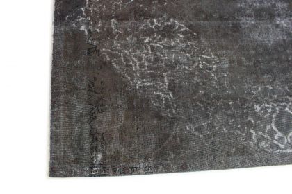 Carpetido Design Vintage-Teppich Grau Schwarz in 340x230 (9 / 10)
