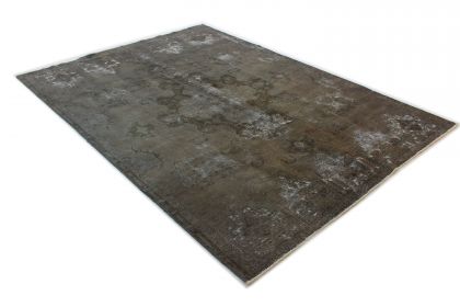 Carpetido Design Vintage Rug Gray Black in 340x240 (5 / 9)