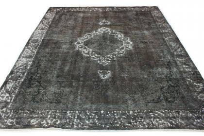 Carpetido Design Vintage Rug Gray Black in 360x290 (3 / 9)