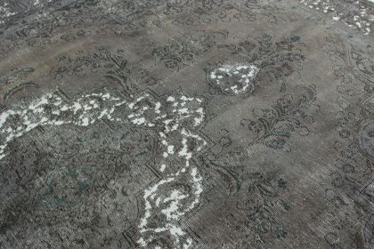 Carpetido Design Vintage Rug Gray Black in 360x290 (8 / 9)