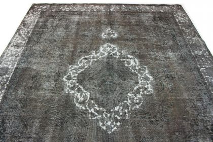 Carpetido Design Vintage Rug Gray Black in 360x290 (9 / 9)
