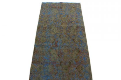 Carpetido Design Vintage Rug Runner Gray Black in 300x80 (3 / 5)