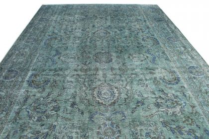 Carpetido Design Vintage Rug Green Blue in 490x310 (3 / 13)