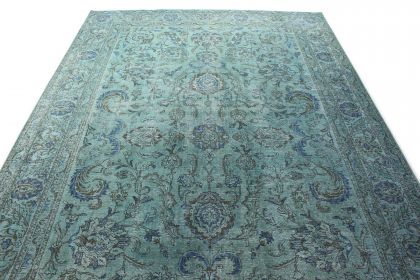 Carpetido Design Vintage Rug Green Blue in 490x310 (4 / 13)