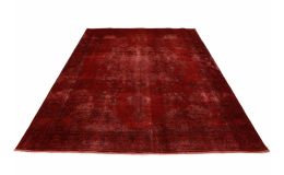Carpetido Design Vintage-Teppich Rot in 340x240