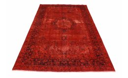 Carpetido Design Vintage-Teppich Rot in 300x190