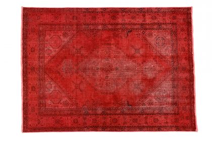 Carpetido Design Vintage Rug Red in 190x140 (4 / 5)