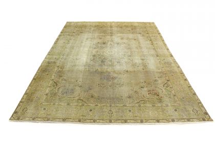 Carpetido Design Vintage-Teppich Beige in 340x250