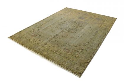Carpetido Design Vintage-Teppich Beige in 340x250 (3 / 7)