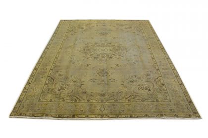 Carpetido Design Vintage-Teppich Beige in 340x250