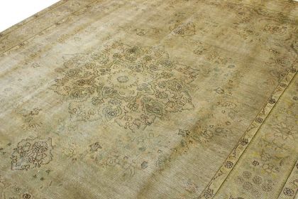 Carpetido Design Vintage Rug Beige in 340x250 (4 / 7)