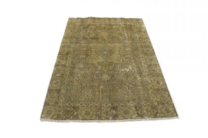 Carpetido Design Vintage-Teppich Beige in 180x120