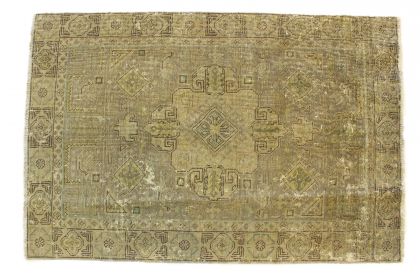 Carpetido Design Vintage Rug Beige in 180x120 (4 / 7)