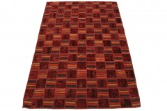 Patchwork Rug Red in 240x160cm