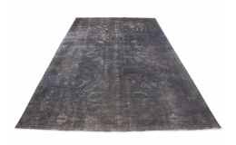 Carpetido Design Vintage-Teppich Schwarz in 490x300