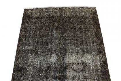 Carpetido Design Vintage-Teppich Schwarz in 190x120 (3 / 5)