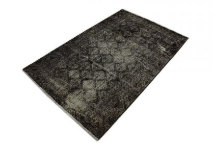 Carpetido Design Vintage-Teppich Schwarz in 190x110 (2 / 6)